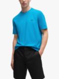 BOSS Short Sleeve Logo T-Shirt, Turquoise/Aqua