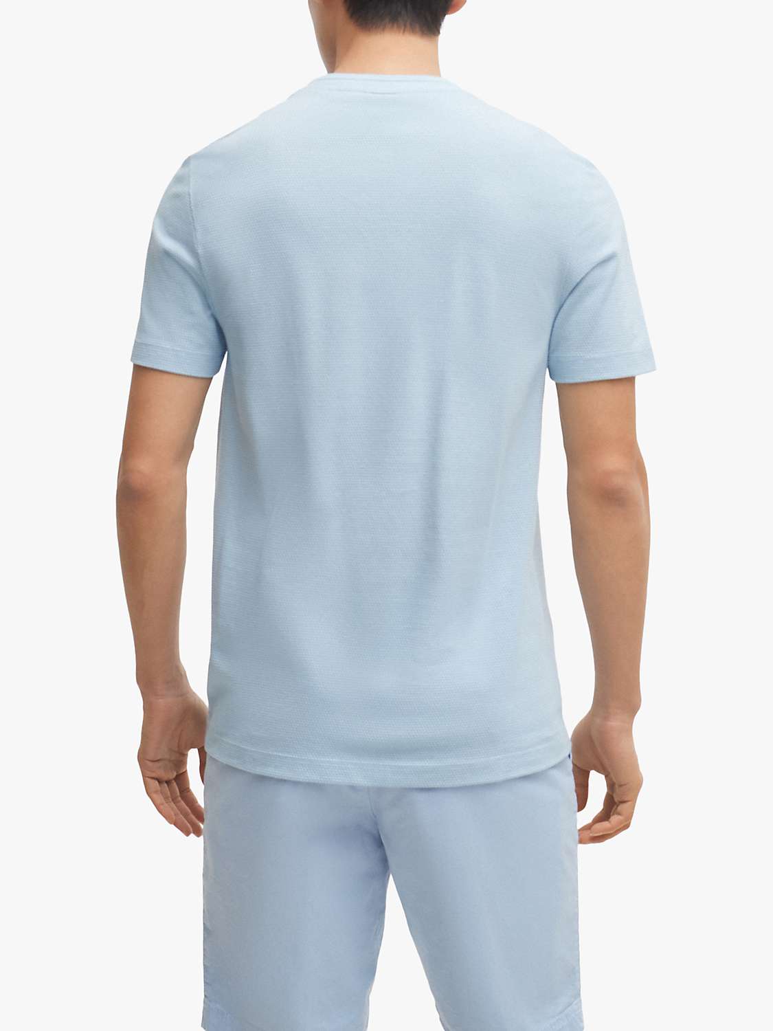 Buy BOSS Tiburt Textured T-Shirt Online at johnlewis.com
