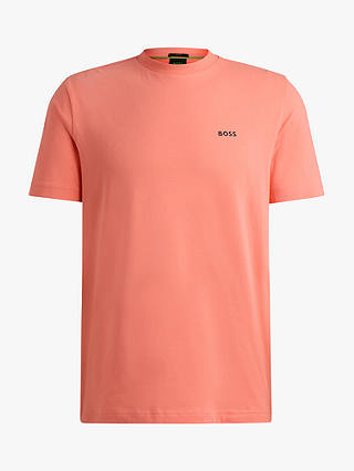 BOSS Essential Short Sleeve T-Shirt, Open Red
