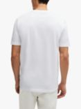 BOSS Tiburt 511 Short Sleeve T-Shirt, White/Multi