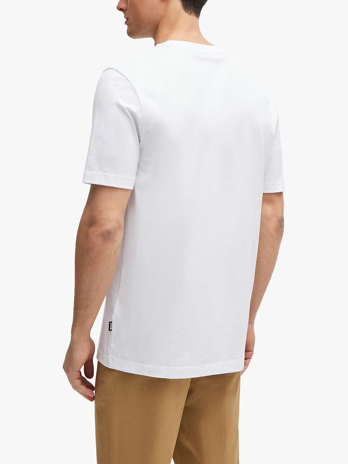Buy HUGO BOSS BOSS TIburt 388 Short Sleeve T-Shirt, Multi Online at johnlewis.com