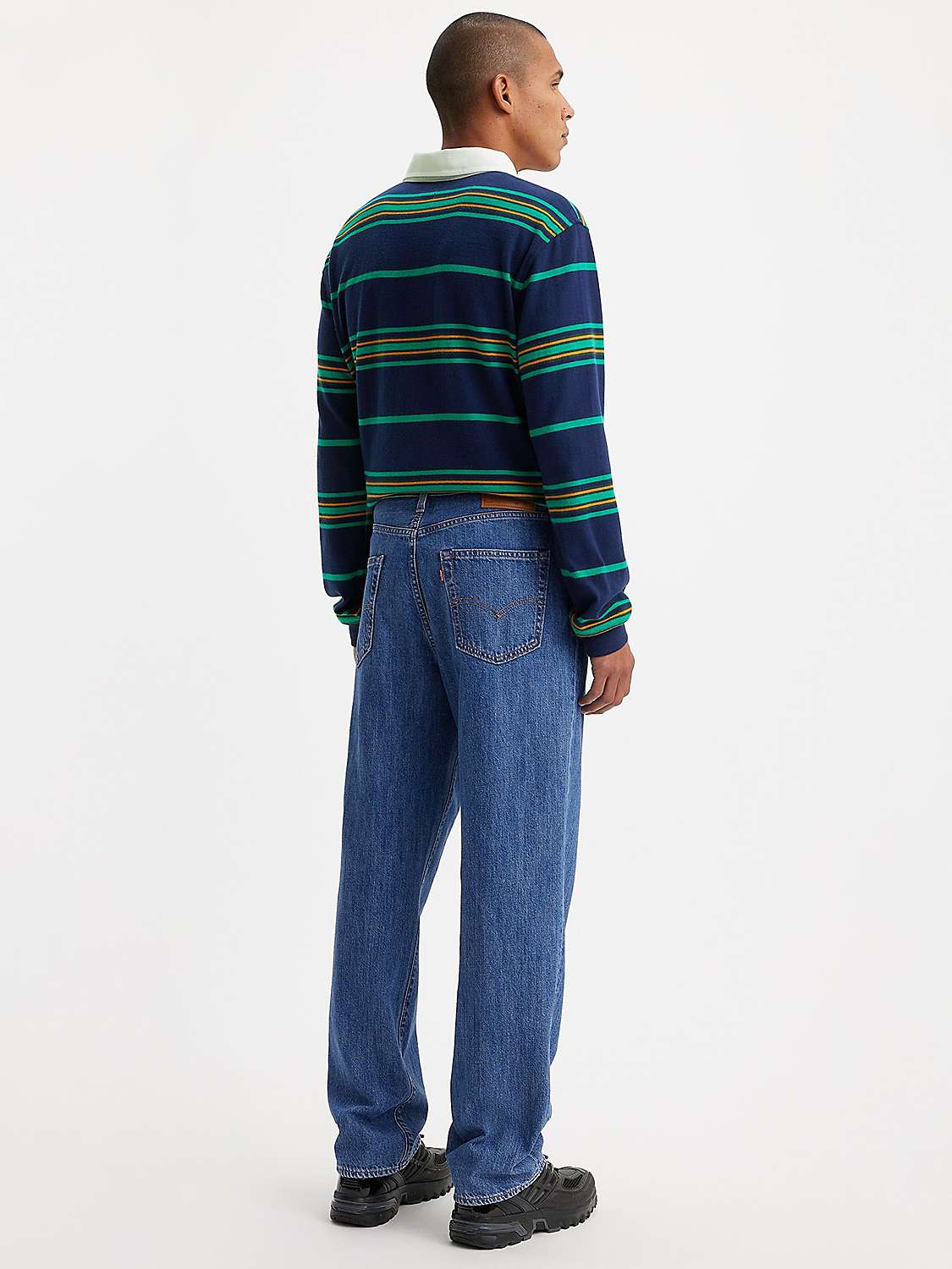 Buy Levi's 568 Stay Loose Jeans, Blue Online at johnlewis.com