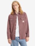 Levi's Classic Checked Worker Shirt, Red/Multi, Red/Multi