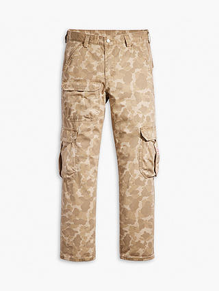 Levi's Stay Loose Cargo Trousers, Green/Multi