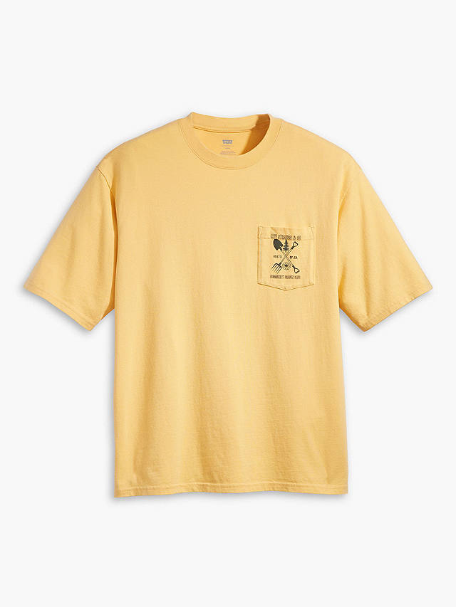 Levi's Short Sleeve Workwear T-Shirt, Yellow