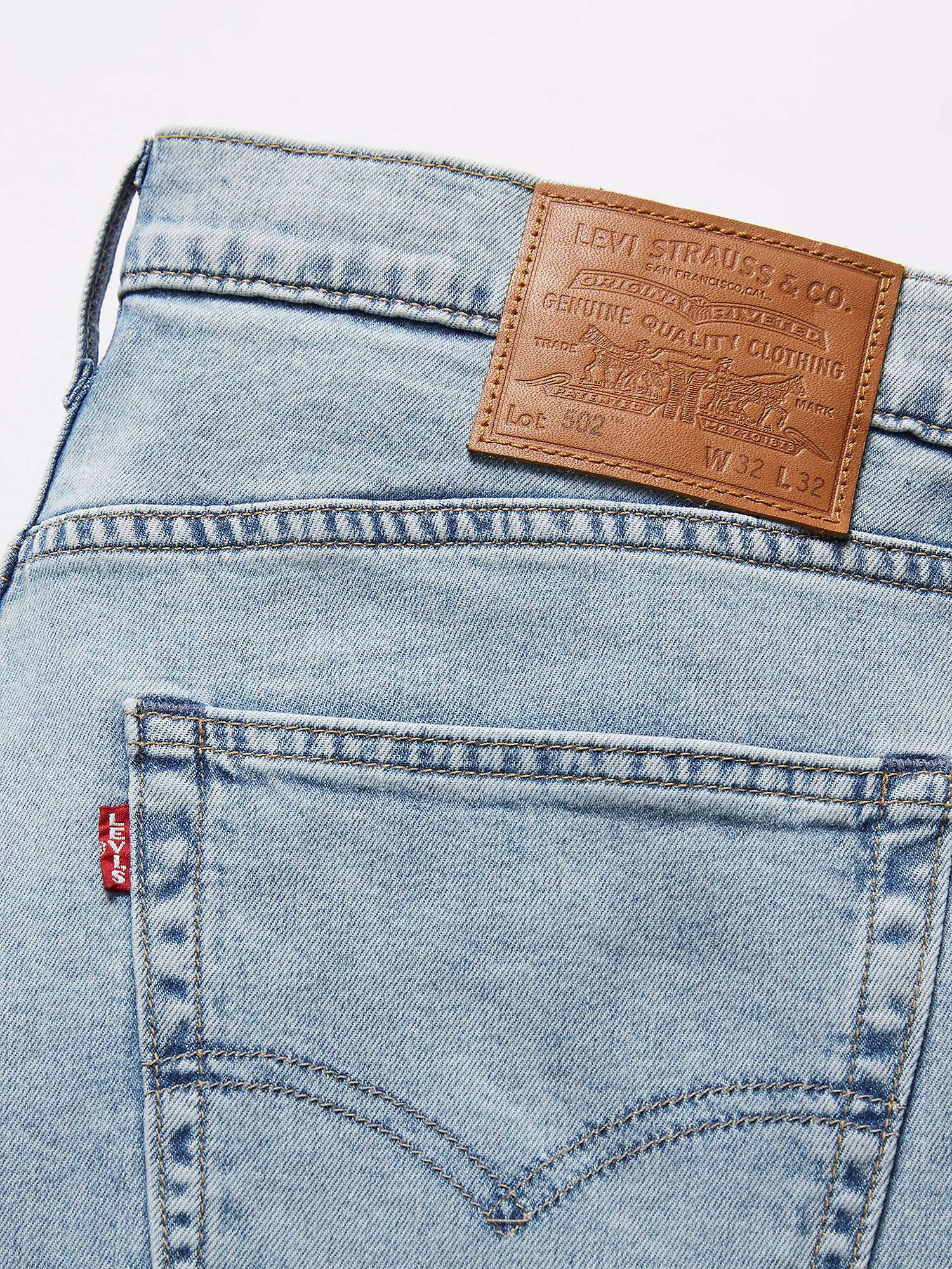 Buy Levi's 502 Regular Tapered Jeans, Blue Online at johnlewis.com
