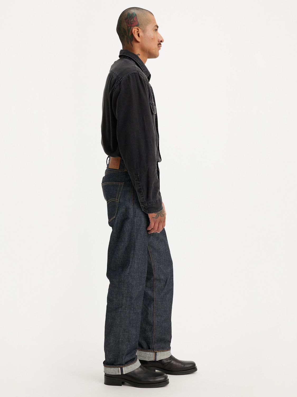 Buy Levi's 501 Original Straight Leg Jeans, Blue Online at johnlewis.com