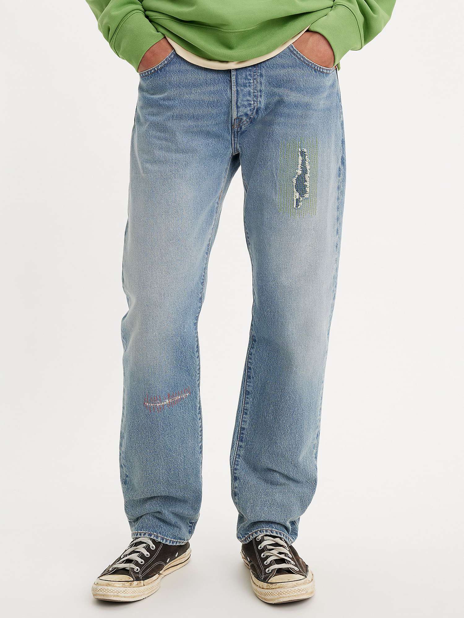 Buy Levi's Skateboarding 501® Originals Jeans, Banshee Scream Online at johnlewis.com