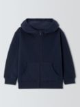 John Lewis Kids' Zip Through Hoodie, Blue