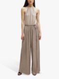 BOSS Exuma Sleeveless Jumpsuit, Open Beige