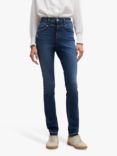 BOSS Cotton Blend Skinny Jeans, Navy