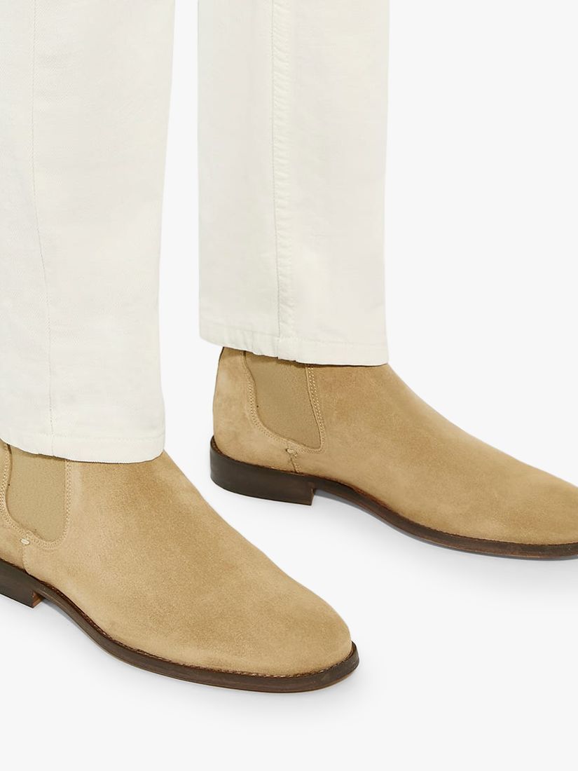 Dune Collective Suede Chelsea Boots, Sand