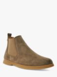 Dune Creative Chelsea Suede Boots, Brown