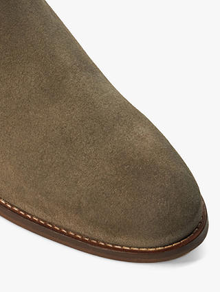Dune Collective Suede Chelsea Boots, Taupe