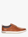 Dune Travels Collar Detail Trainers, Tan