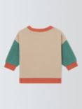 John Lewis ANYDAY Baby Be Bold Cotton Sweatshirt, Multi