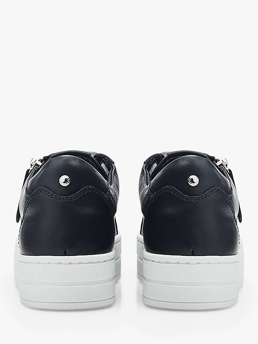 Buy Moda in Pelle Abbiy Zip Detail Leather Trainers Online at johnlewis.com