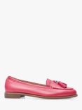 Moda in Pelle Emma Rose Leather Tassel Loafers, Raspberry