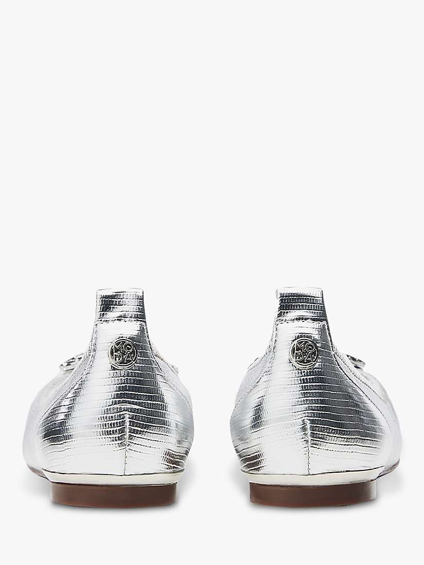 Buy Moda in Pelle Fairy Leather Pumps, Silver Online at johnlewis.com
