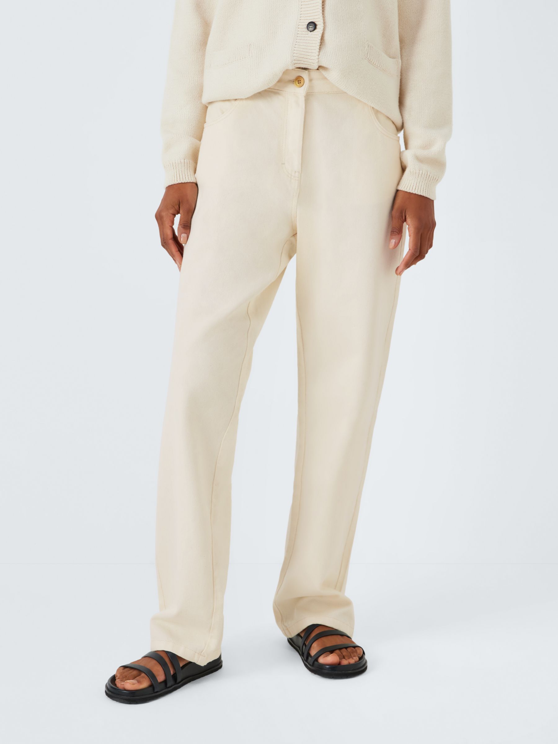 Buy Armor Lux Pantalon Heritage Trousers, Blanc Online at johnlewis.com