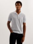 Ted Baker Adio Textured Front Polo Shirt