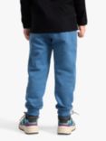 Lindex Kids' Essential Reinforced Knee Trousers, Dusty Blue