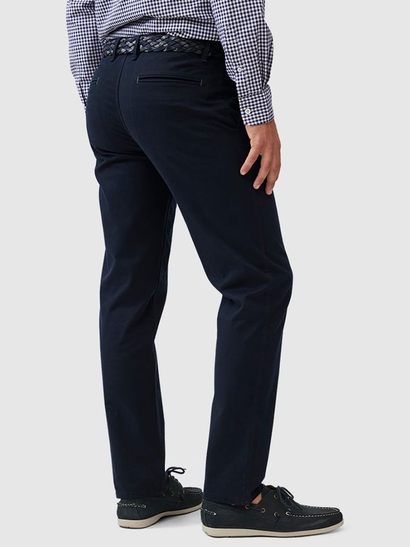 Buy Rodd & Gunn Thomas Road Custom Fit Stretch Cotton Regular Leg Length Trousers Online at johnlewis.com