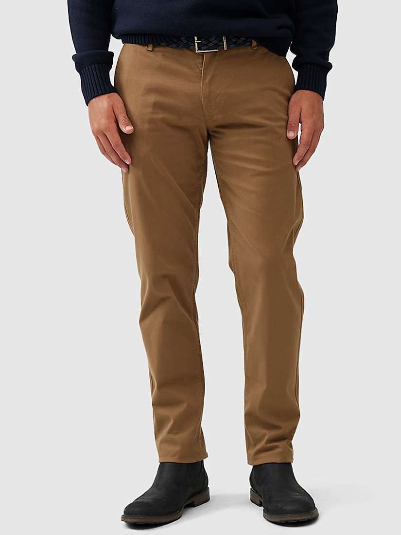 Buy Rodd & Gunn Thomas Road Custom Fit Stretch Cotton Short Leg Length Trousers Online at johnlewis.com