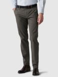 Rodd & Gunn Thomas Road Custom Fit Stretch Cotton Long Leg Length Trousers, Thyme
