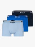 BOSS Essential Trunks, Pack of 3