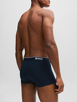 BOSS Essential Everyday Trunks, Pack of 3, Multi