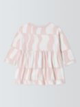 John Lewis ANYDAY Baby Splice Dress, Pink