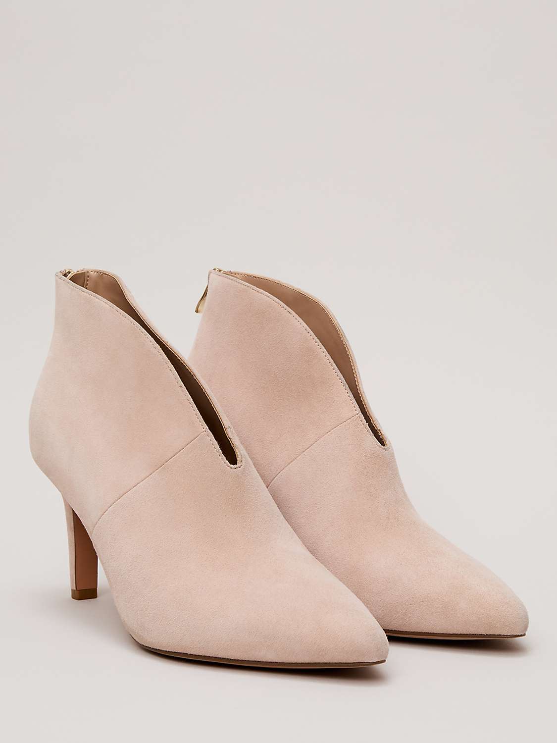 Buy Phase Eight Cut Out Suede Shoe Boots Online at johnlewis.com