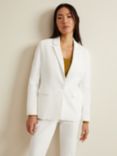 Phase Eight Ulrica Fitted Suit Jacket, White
