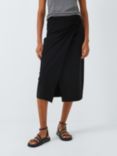 Weekend MaxMara Samovar Wrap Midi Skirt, Black