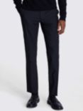 Moss x DKNY Wool Blend Slim Fit Suit Trousers, Black