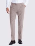Moss Slim Fit Wool Blend Suit Trousers, Beige