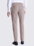 Moss Slim Fit Wool Blend Suit Trousers, Beige