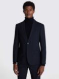 Moss x DKNY Wool Blend Slim Fit Suit Jacket, Black