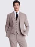 Moss Slim Fit Donegal Tweed Jacket, Beige