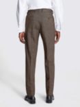 Moss Slim Fit Tweed Trousers, Brown