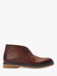 Base London Brody Leather Chukka Boots, Burnt Brown