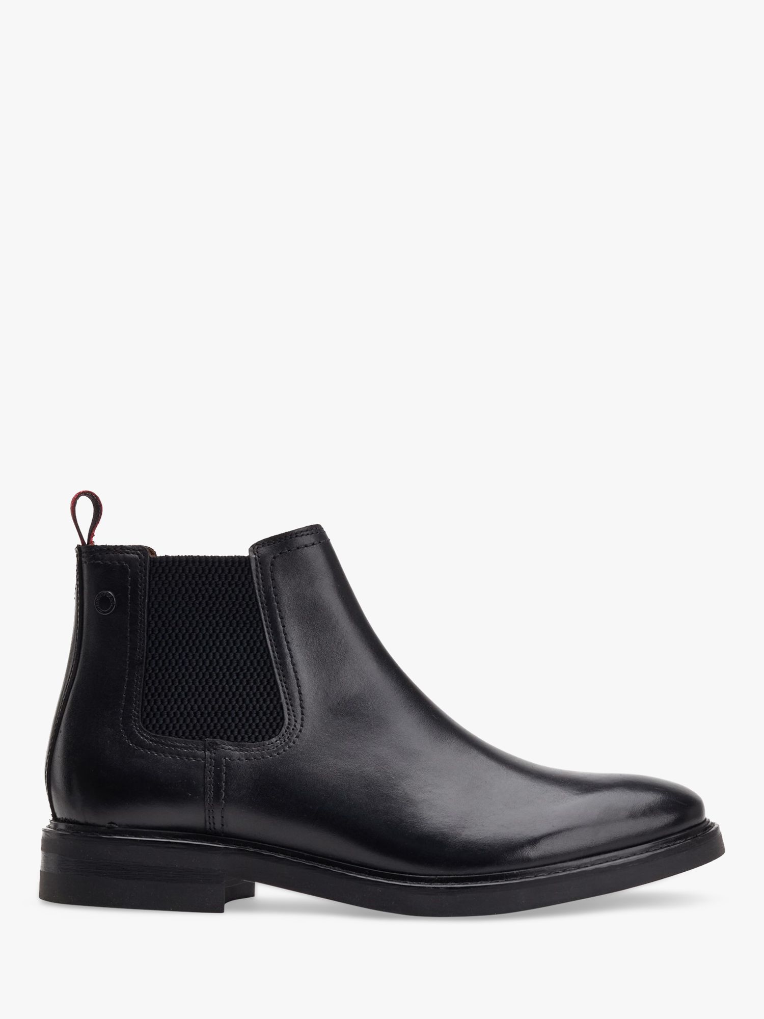 Base London Portland Leather Chelsea Boots, Black