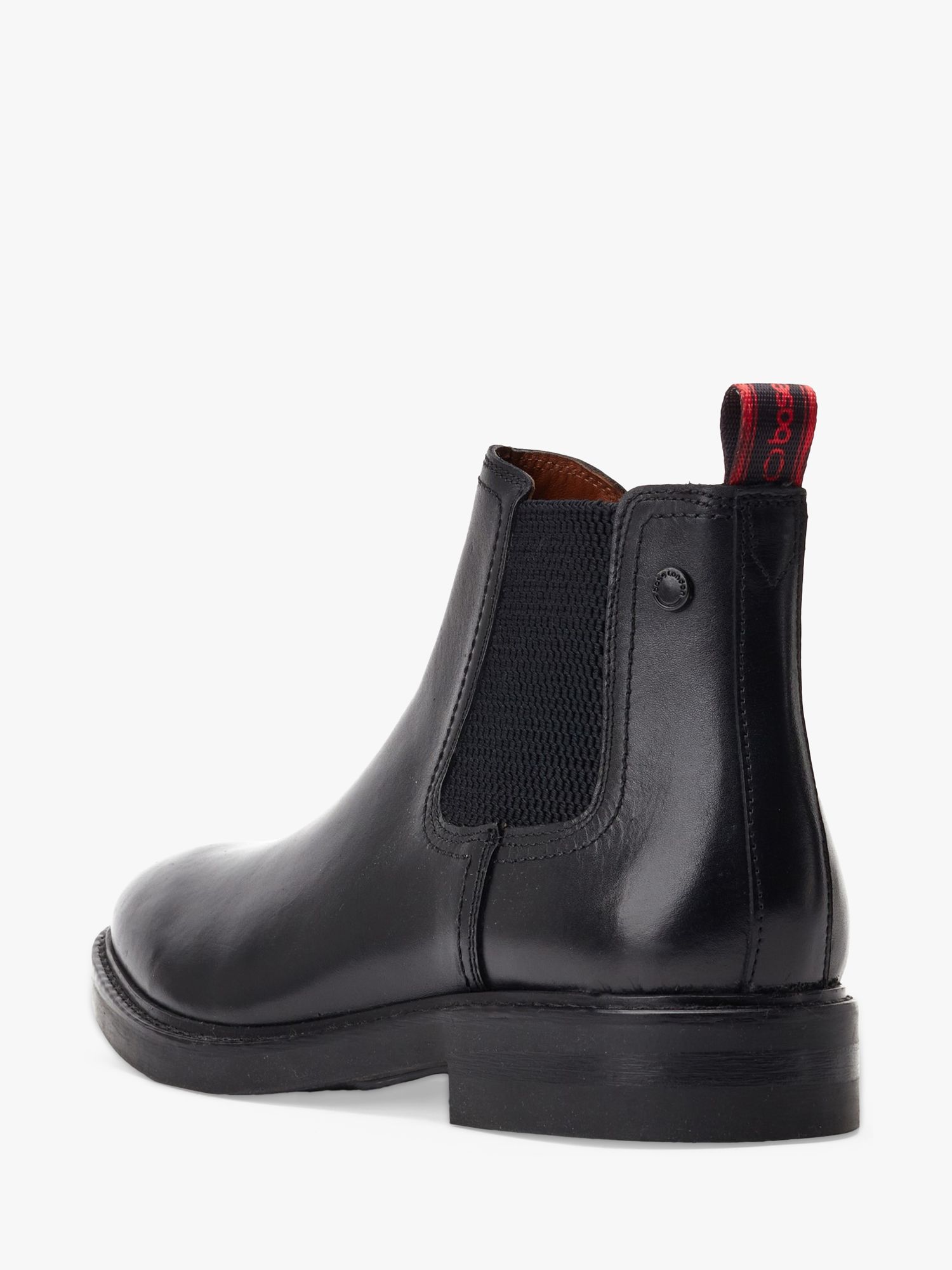 Base London Portland Leather Chelsea Boots, Black, 7
