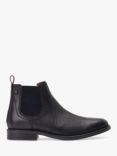 Base London Bateman Pull Up Chelsea Boots, Black