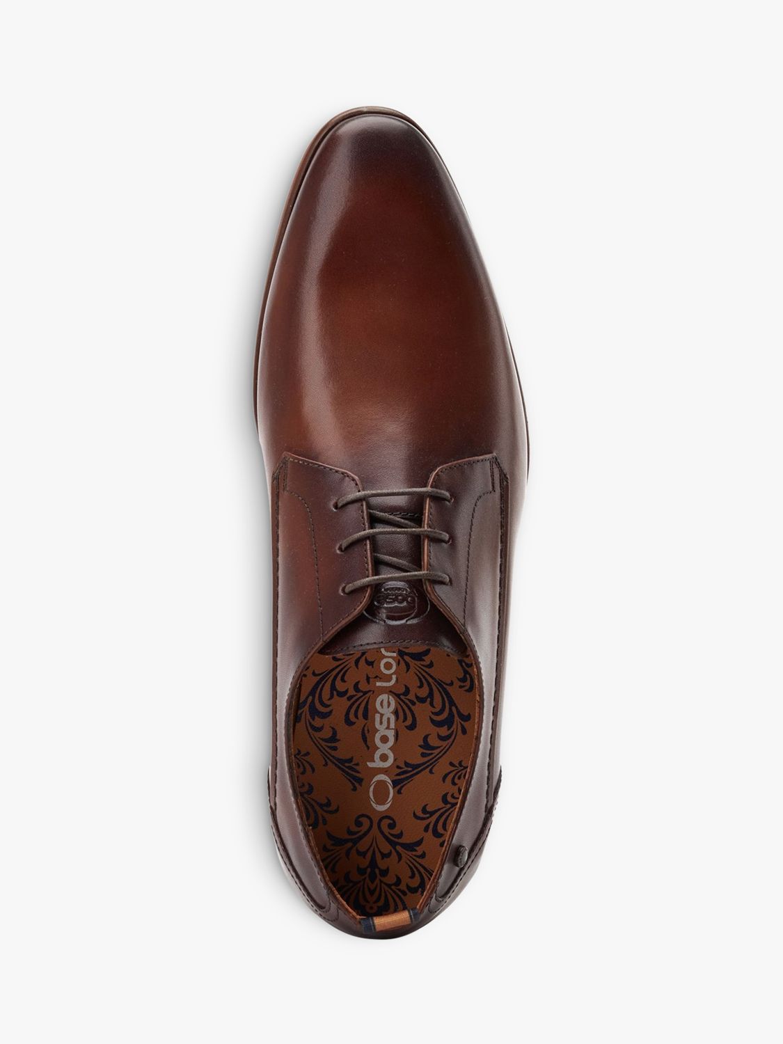Base London Gambino Lace Up Derby, Brown, 9