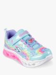 Skechers Kids' Flutter Heart Lights Groovy Swirl Light Up Trainers