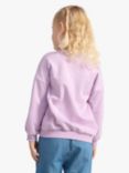Lindex Kids' Organic Cotton Unicorn Long Sleeve Sweatshirt, Light Lilac