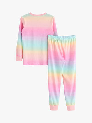Lindex Kids' 3D Animal Pyjamas, Unicorn/Light Pink
