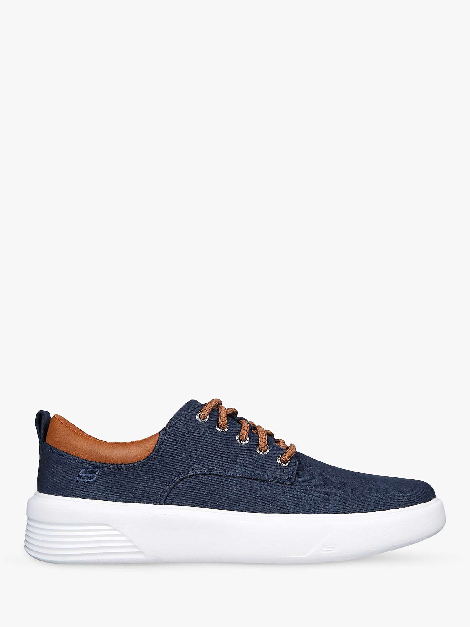 Buy Skechers Viewson Doriano Shoes, Navy Online at johnlewis.com